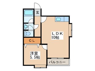 パレスイーストの物件間取画像